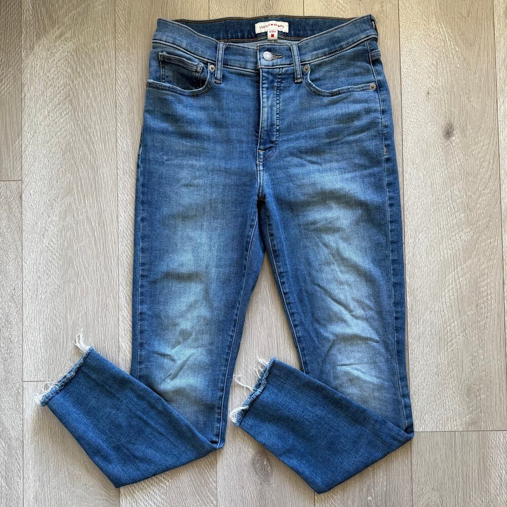 Lucky Brand Bridgette High Rise Skinny Denim Jean's Women's 6/28